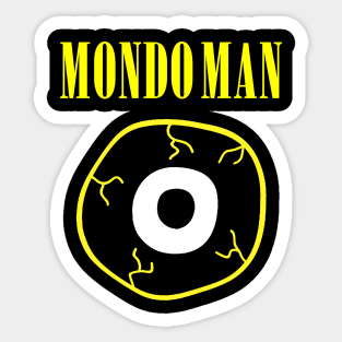 Mondo Man Sticker